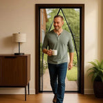 Siatka na Okna Przeciw Owadom - Magnetyczna Ekran do Drzwi, Ochrona i Wentylacja 1