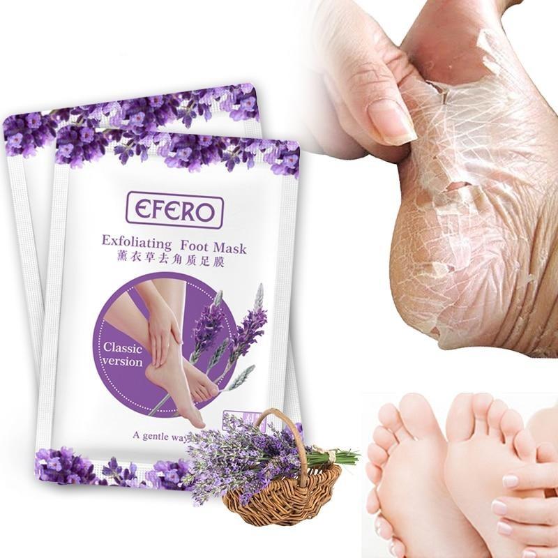 SilkyFeet - Złuszczająca Maska do Stóp z Kwasem Owocowym, Naturalne Składniki, 3 Pary 0