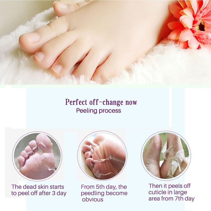 SilkyFeet - Złuszczająca Maska do Stóp z Kwasem Owocowym, Naturalne Składniki, 3 Pary 2