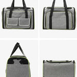 Składana Torba Transportowa Dla Małych Zwierząt z Siatkowymi Panelami - Lekka i Praktyczna 3