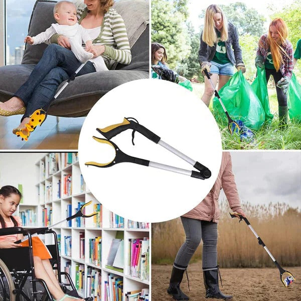 Składany Chwytak z Elastyczną Głowicą 360° - Lekki i Ergonomiczny Uchwyt 4