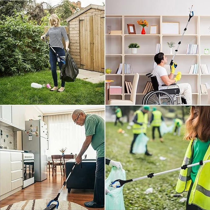 Składany Chwytak z Elastyczną Głowicą 360° - Lekki i Ergonomiczny Uchwyt 5