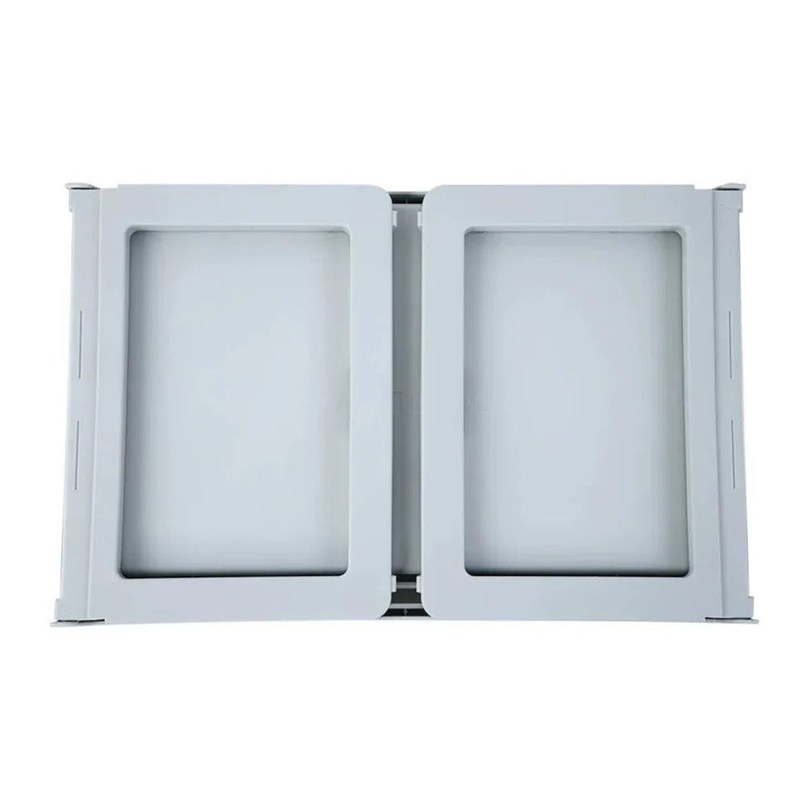 Składany Stolik Nocny z Antypoślizgowymi Nóżkami - Idealny do Łóżka i Kanapy 1