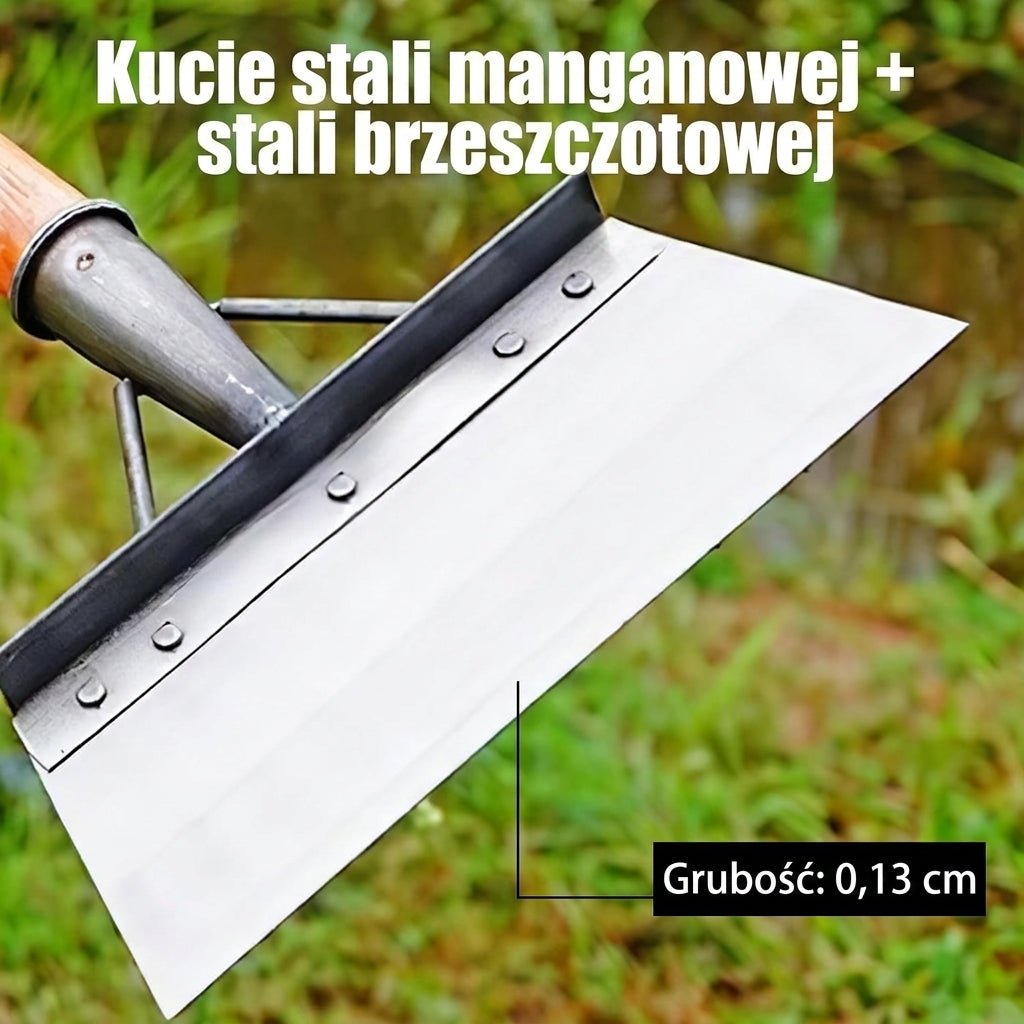 Skrobaczka Ogrodowa Lekka do Usuwania Chwastów i Liści – Ergonomiczny Uchwyty, Wielofunkcyjna 4