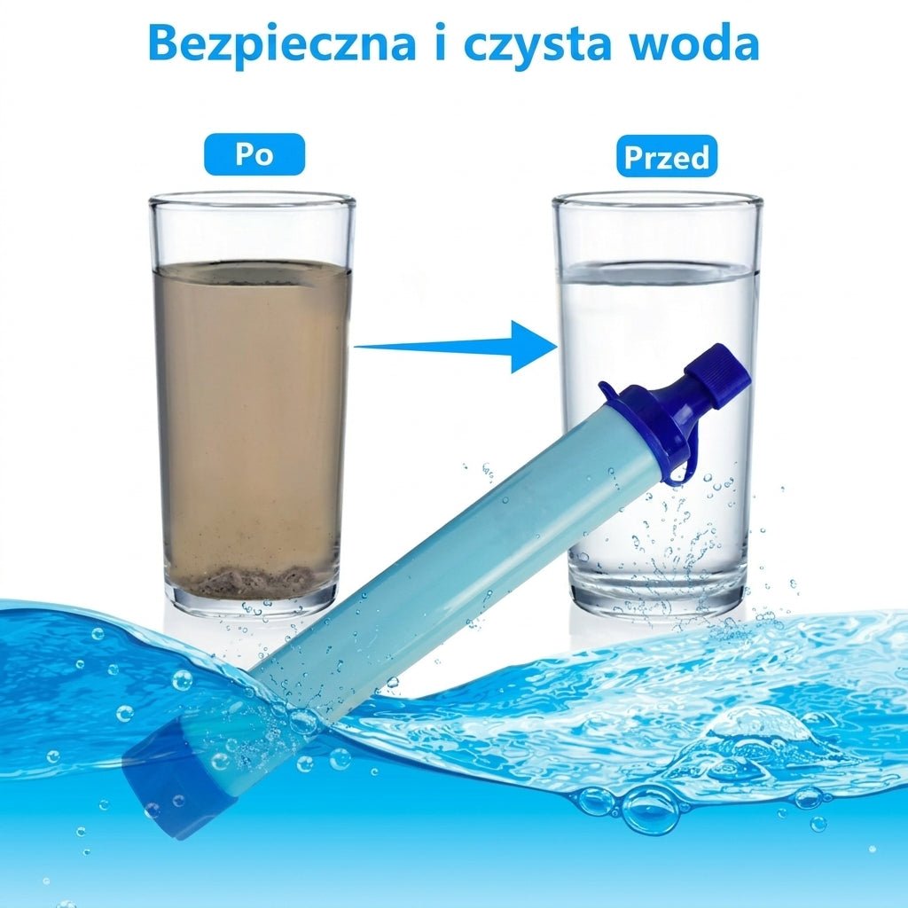 Słomka Filtrująca Do Wody – Przenośna, Wielokrotnego Użytku, Idealna Na Wyprawy 5