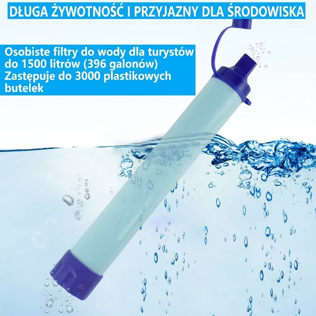 Słomka Filtrująca Do Wody – Przenośna, Wielokrotnego Użytku, Idealna Na Wyprawy 9