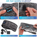 Słuchawki Bezprzewodowe Do Spania z Opaską Sportową – Kompaktowe Głośniki Bluetooth z Redukcją Hałasu 8