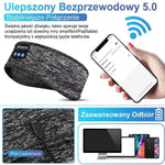 Słuchawki Bezprzewodowe Do Spania z Opaską Sportową – Kompaktowe Głośniki Bluetooth z Redukcją Hałasu 7