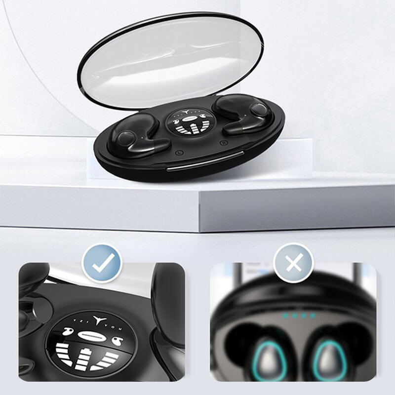 Słuchawki Bezprzewodowe Douszne Bluetooth IPX5 z Redukcją Szumów i 24h Pracy 8