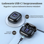 Słuchawki Bezprzewodowe Douszne z Etui Ładującym – IPX5, Redukcja Szumów, 60 Godzin Odtwarzania 9