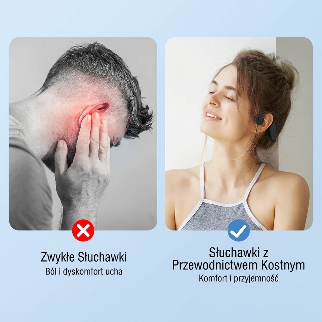 Słuchawki Bezprzewodowe do Biegania z Przewodnictwem Kostnym – Odporność IPX6, Bluetooth 5.3 9