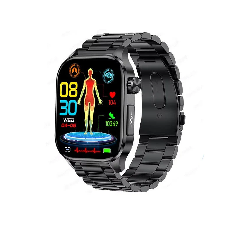 Smartwatch Dla Seniorów Z Monitorowaniem Zdrowia, Funkcją SOS i Bluetooth 8