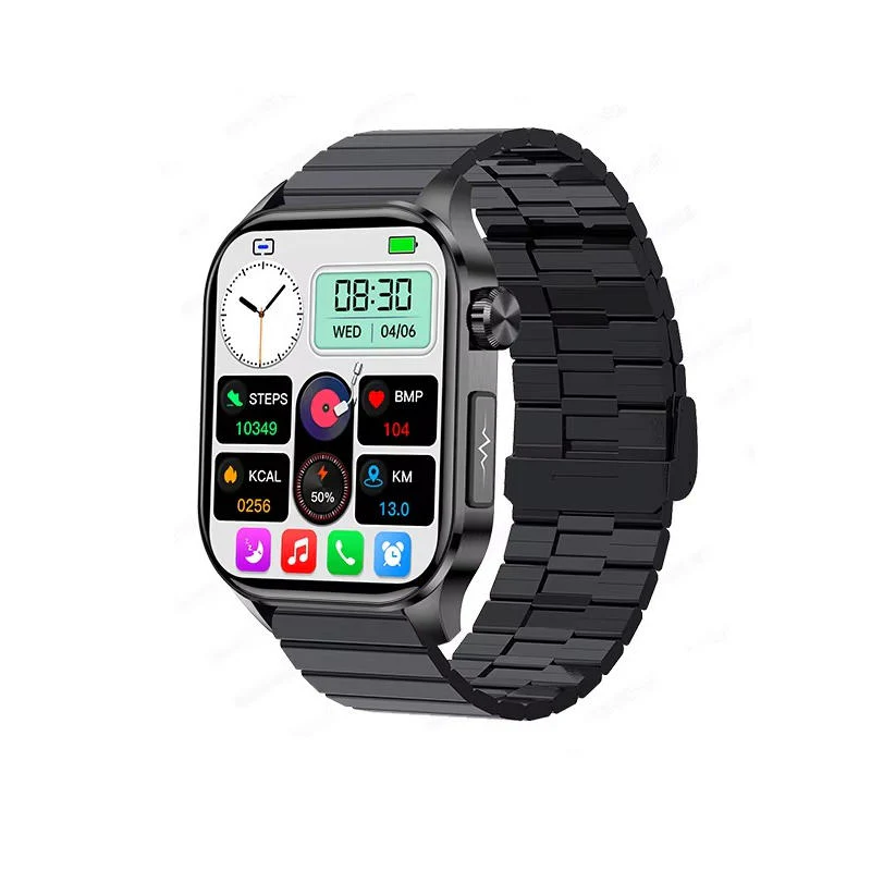Smartwatch Dla Seniorów Z Monitorowaniem Zdrowia, Funkcją SOS i Bluetooth 9