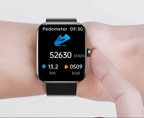 Smartwatch do Monitorowania Poziomu Glukozy z GPS i Analizą Snu, IP67 0