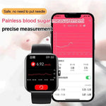 Smartwatch do Monitorowania Poziomu Glukozy z GPS i Analizą Snu, IP67 1
