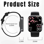 Smartwatch do Monitorowania Poziomu Glukozy z GPS i Analizą Snu, IP67 3