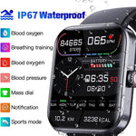 Smartwatch do Monitorowania Poziomu Glukozy z GPS i Analizą Snu, IP67 4