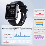 Smartwatch do Monitorowania Poziomu Glukozy z GPS i Analizą Snu, IP67 5