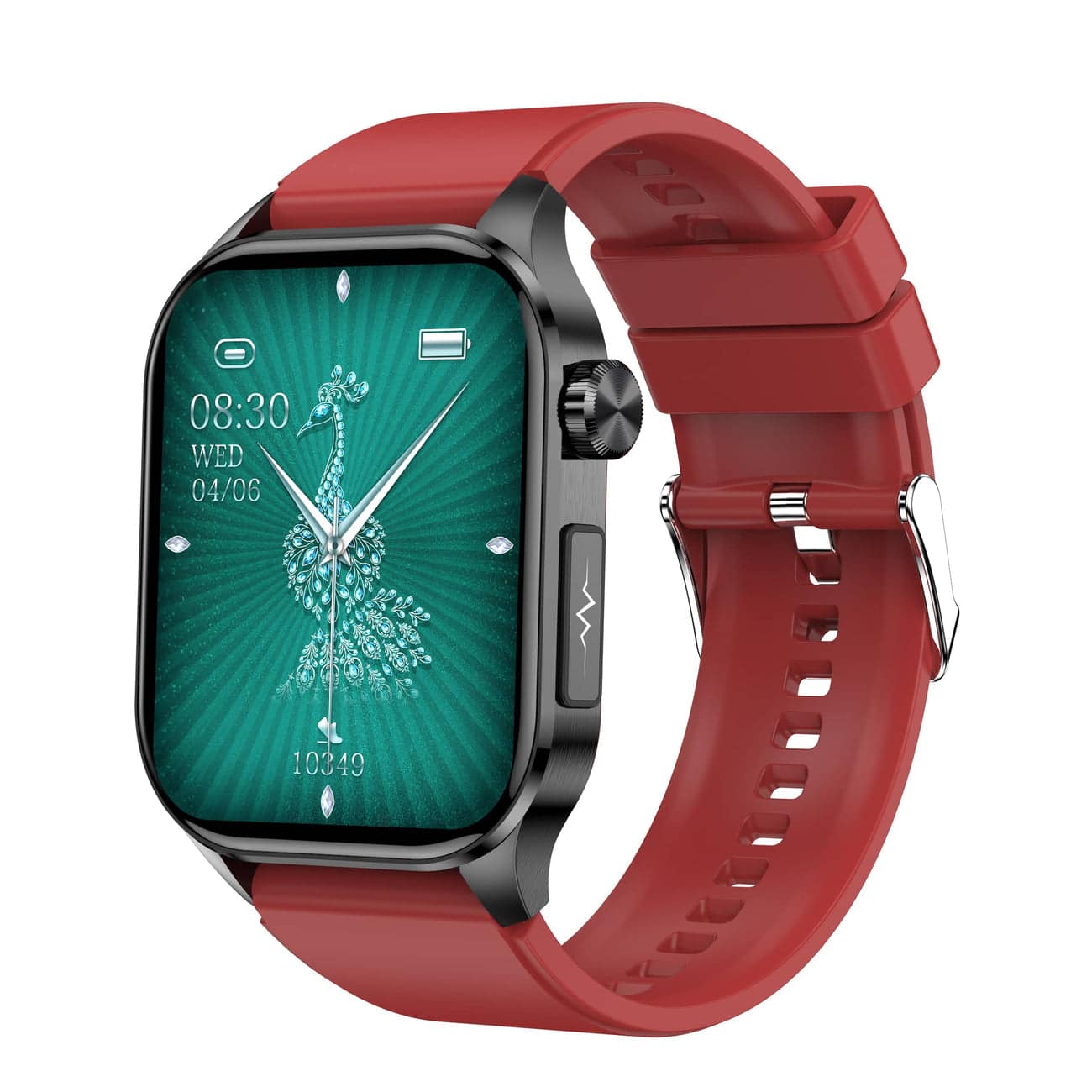 Smartwatch do Monitorowania Zdrowia – EKG, Ciśnienie Krwi, Tętno, Kompatybilny z iOS i Android 10