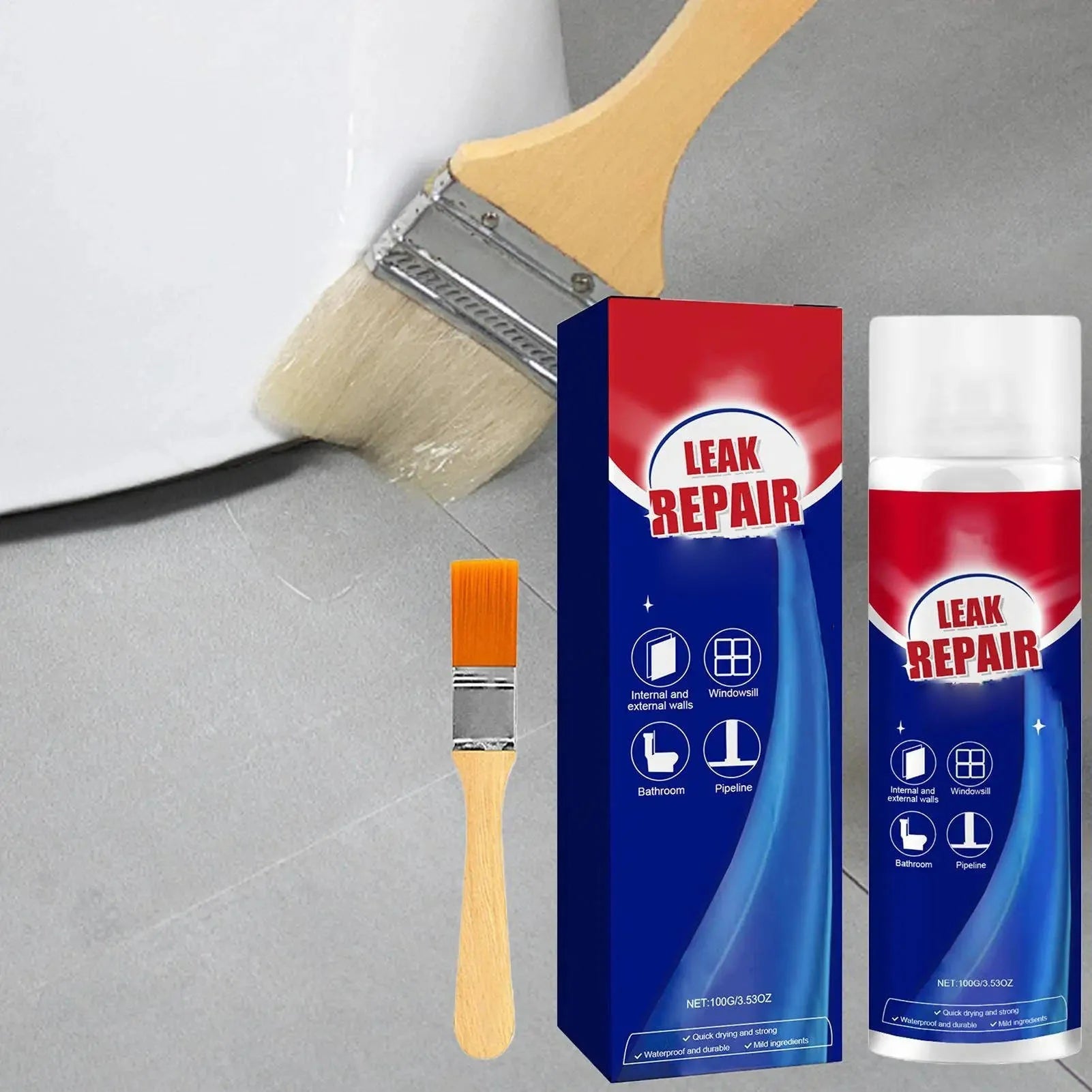 Spray Uszczelniający do Naprawy Przecieków – Wodoodporny, Szybka Ochrona na Różne Powierzchnie 6