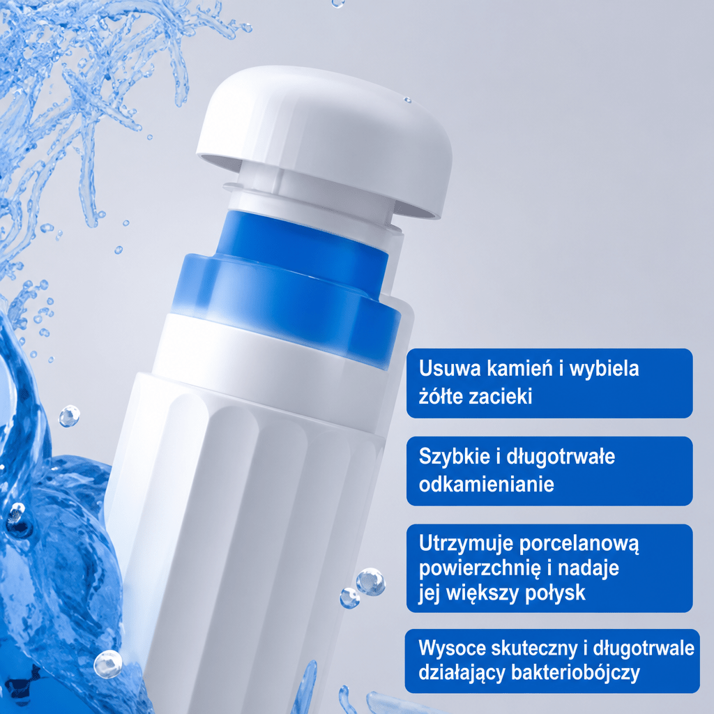 Środek Do Czyszczenia Toalet Z Automatycznym Spłukiwaniem – 99% Eliminacja Bakterii