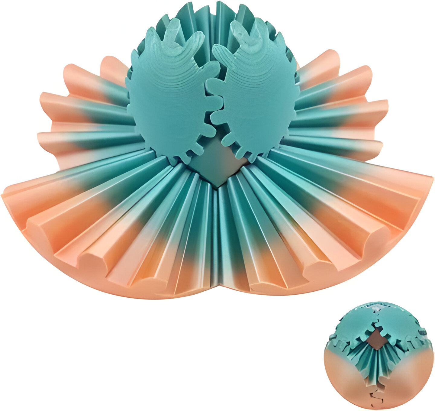 Steampunkowy Wirujący Cud - Kulka Zębata do Relaksu i Poprawy Koncentracji 5