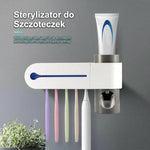 Sterylizator UV do Szczoteczek i Dozownik Pasty – Uchwyt na Ścianę, Mieści 5 Szczoteczek 12