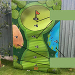 Sticky Golf Game - Mini Zestaw do Gry w Golfa z Samoprzylepną Matą i 5 Trybami Gry 2