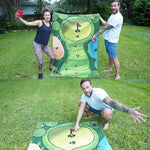 Sticky Golf Game - Mini Zestaw do Gry w Golfa z Samoprzylepną Matą i 5 Trybami Gry 7