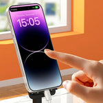 Stojak na Telefon z Głośnikiem Bluetooth 2 w 1 – Regulowany Uchwyt do Wideorozmów i Multimediów 9