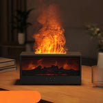 Stylowy Odświeżacz Powietrza Elektryczny z Efektem Płomienia LED do Pokoju 0