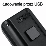 Światło do Roweru LED z Kierunkowskazami i Laserem – Ładowalne USB z Czujnikiem Hamowania