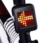 Światło do Roweru LED z Kierunkowskazami i Laserem – Ładowalne USB z Czujnikiem Hamowania 0