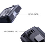 Światło do Roweru LED z Kierunkowskazami i Laserem – Ładowalne USB z Czujnikiem Hamowania 5