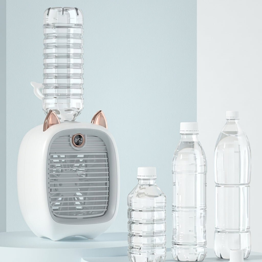 Wentylator USB z Funkcją Chłodzenia – Przenośny Klimatyzator do Biura i Podróży 6