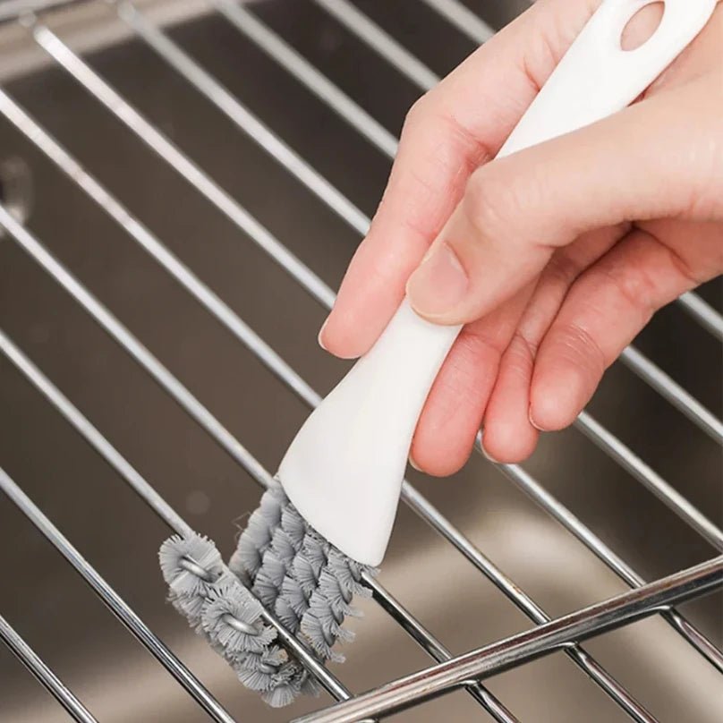 Szczotka do Grilla 2 w 1 z Haczykowym Skrobakiem – Wytrzymała i Ergonomiczna do Czyszczenia Grilla 0