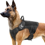 Szelki dla Psa Regulowane – Taktyczne Nylon 1050D z Systemem Molle i Uchwytami 0