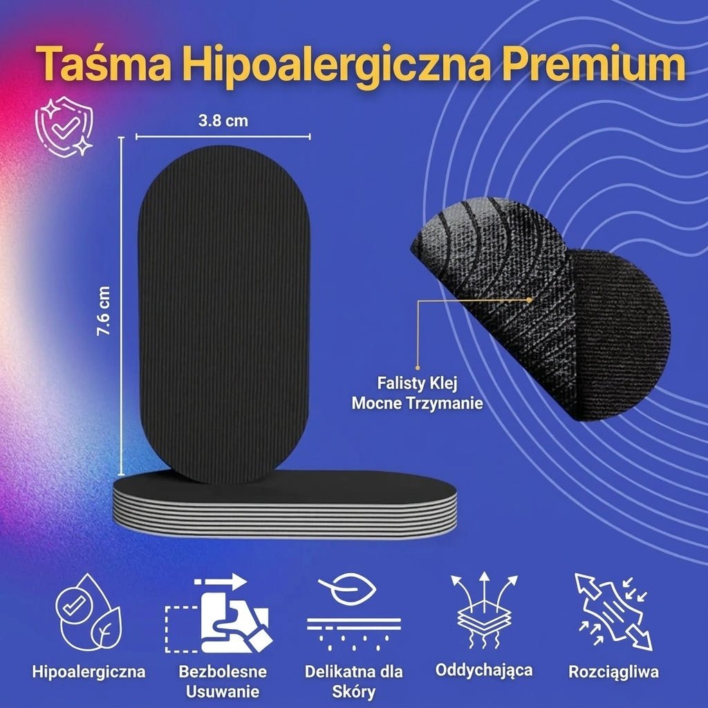 Taśma na Usta do Spania – Hipoalergiczna, Redukująca Chrapanie, Komfortowa 30szt 5