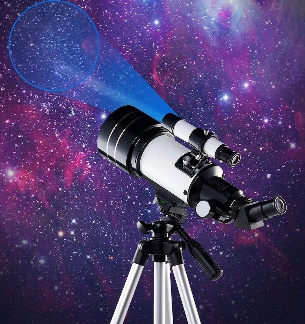 Teleskop Astronomiczny dla Początkujących 70 mm z Adapterem do Telefonu – Ogniskowa 300 mm 5