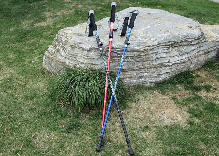 Teleskopowy Kij Trekkingowy 5-Częściowy – Lekki z Regulowaną Wysokością 110-130 cm 5