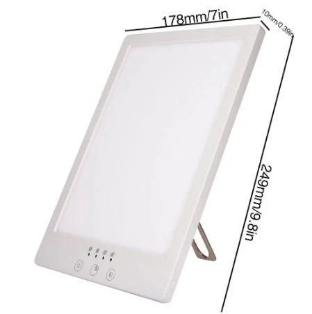 Terapeutyczna Lampa Słoneczna 10 000 Luksów z Regulowanym Poziomem Jasności 1