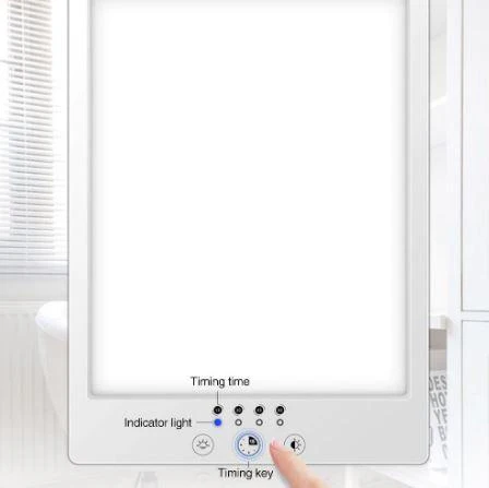 Terapeutyczna Lampa Słoneczna 10 000 Luksów z Regulowanym Poziomem Jasności 2