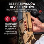 Termometr do mięsa bezprzewodowy z Bluetooth 5 – podwójne czujniki, do gotowania w domu i na zewnątrz 