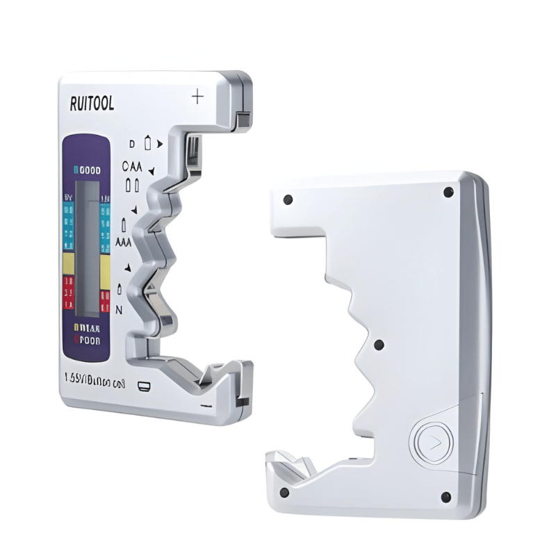Tester Baterii Cyfrowy Uniwersalny z Wyświetlaczem LCD – Do AA, AAA, C, D, 9V 3