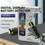 Tester Baterii Cyfrowy Uniwersalny z Wyświetlaczem LCD – Do AA, AAA, C, D, 9V 5