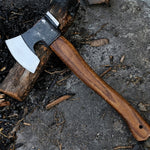 Topór Survivalowy Japoński z Kutej Stali DC53 – Narzędzie do Biwakowania i Bushcraftu 7