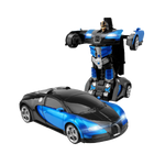 Transformujący Zdalnie Sterowany Samochód-Robot z LED i Dźwiękiem dla Dzieci 3
