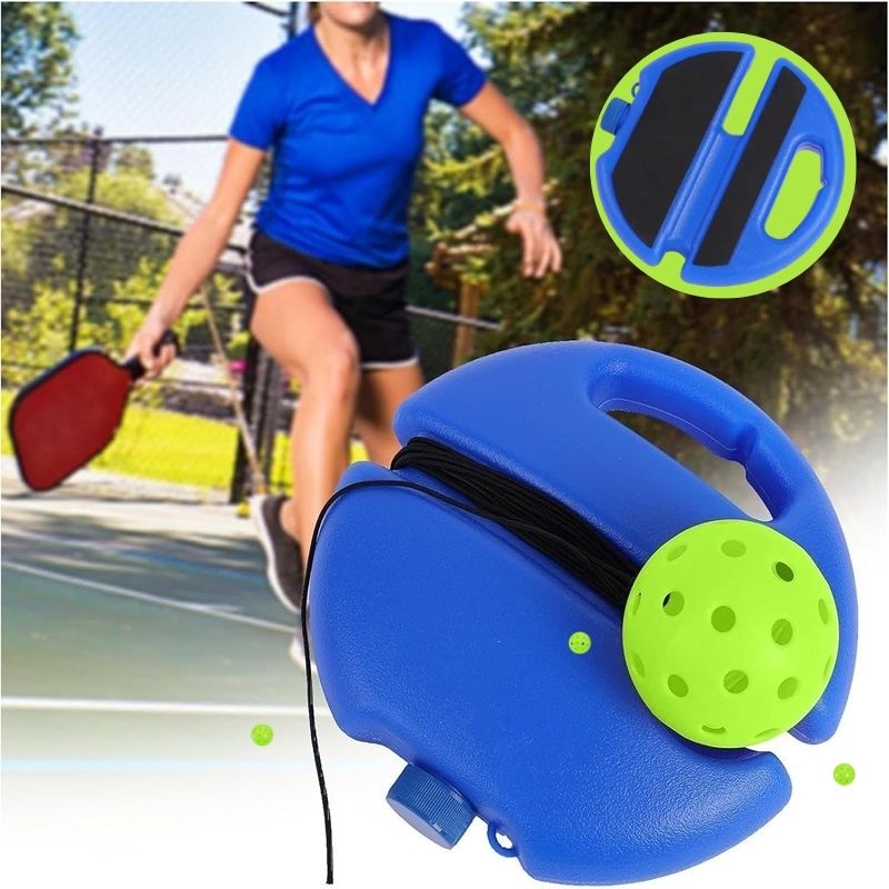 Trener Pickleball z Świecącą Kulą i Przyczepną Podstawą do Koordynacji 1