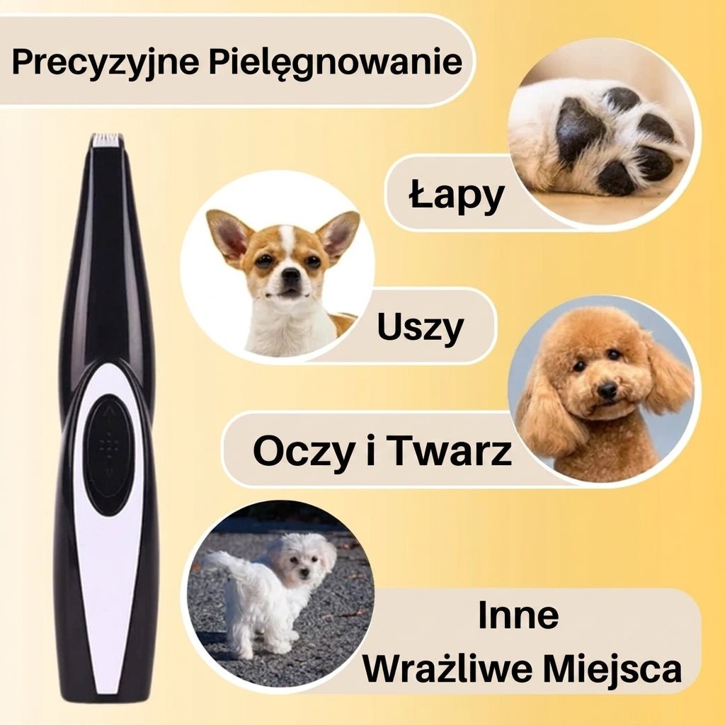 Trymer Do Pielęgnacji Zwierząt z Cichym Silnikiem – Bezprzewodowy, Ergonomiczny, Lekki 7
