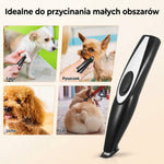 Trymer Do Pielęgnacji Zwierząt z Cichym Silnikiem – Bezprzewodowy, Ergonomiczny, Lekki 9